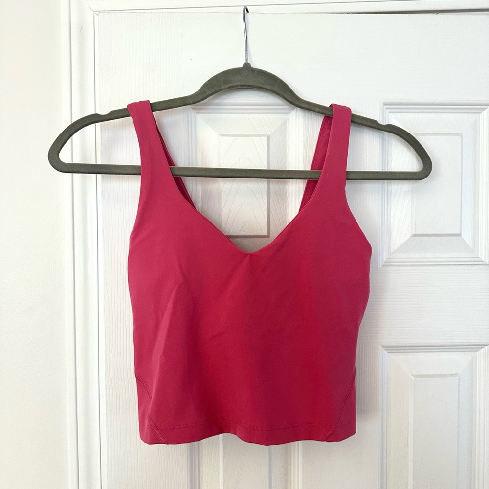 Lulu Lemon Align Tank Top in Raspberry Pink